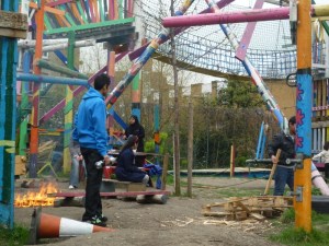 Glamis Adventure Playground fire