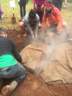 Hangi: unearthing the food