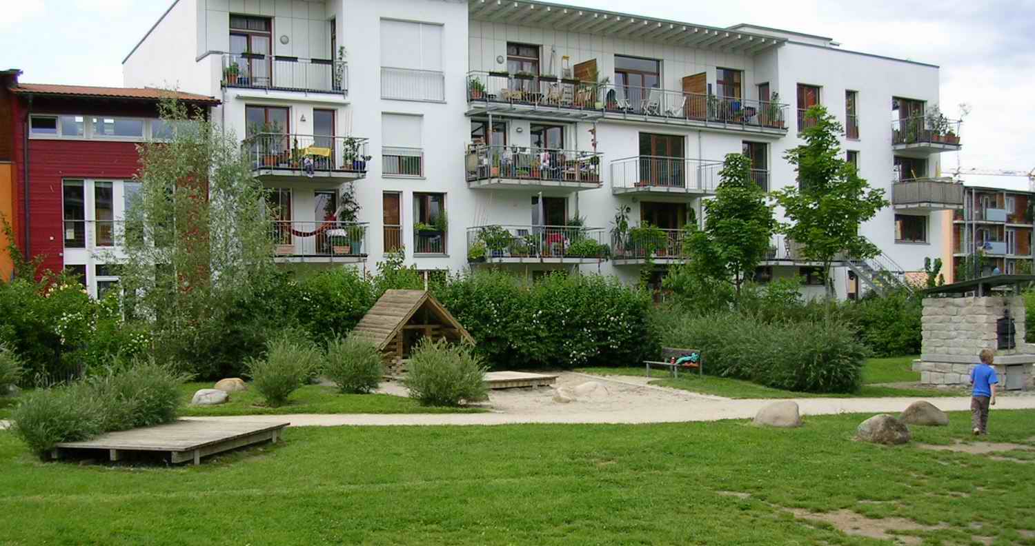 Playful public space, Vauban, Freiburg