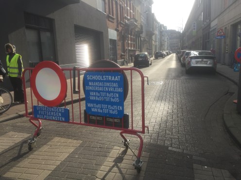 Antwerp school street