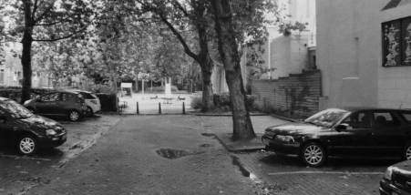 Oude Noord: from car park to playground - before