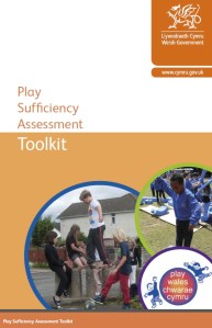 Cover of Welsh Government play sufficiency toolkit